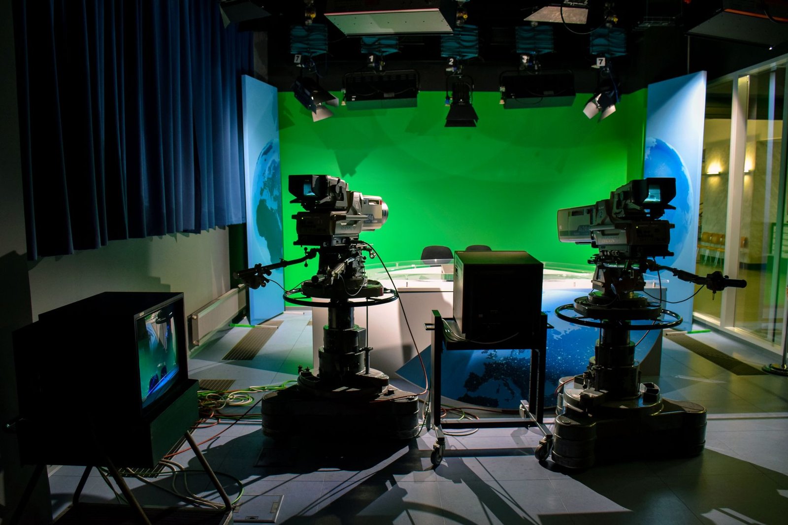 NFL television analyst studio