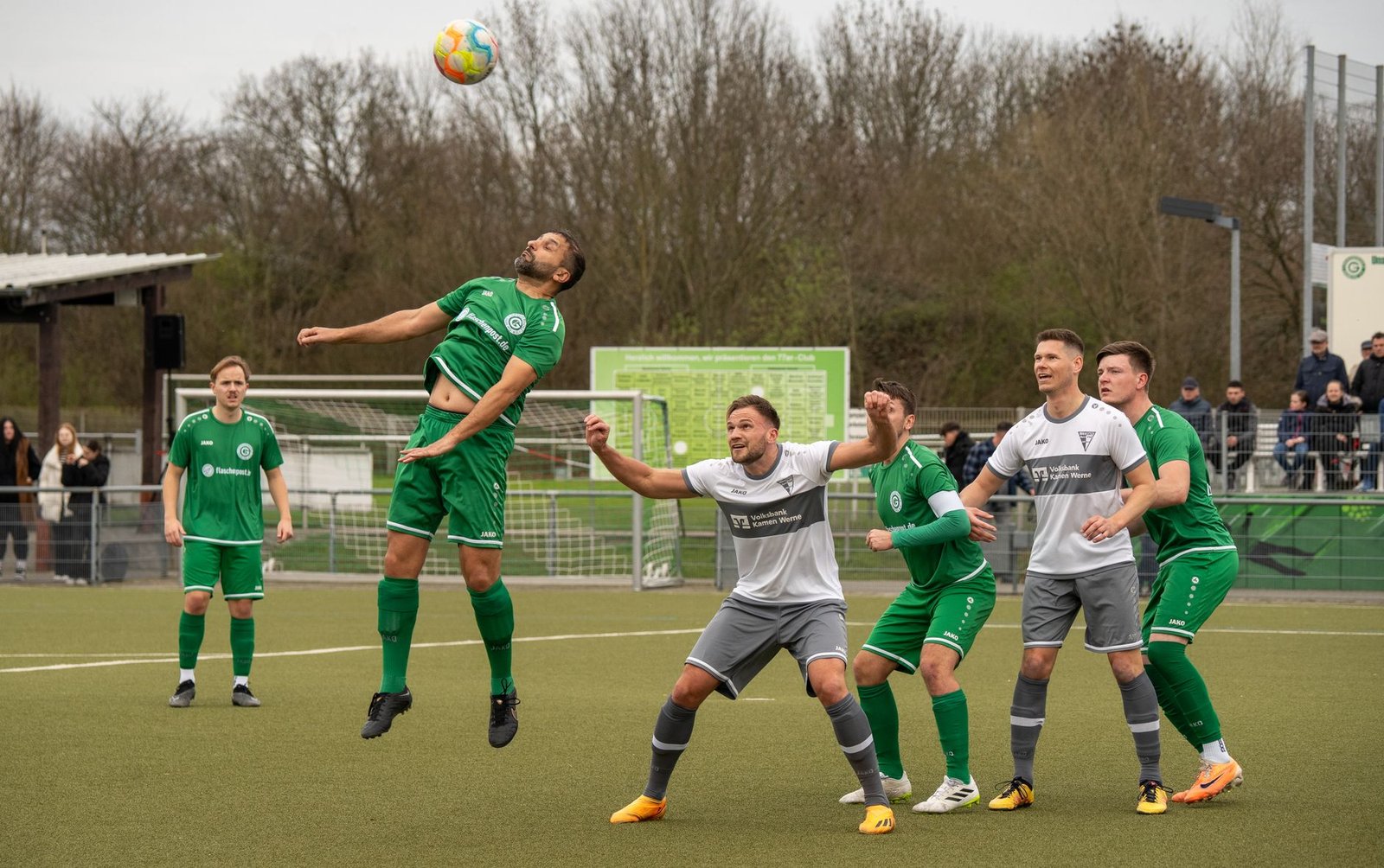 soccer players group stage match